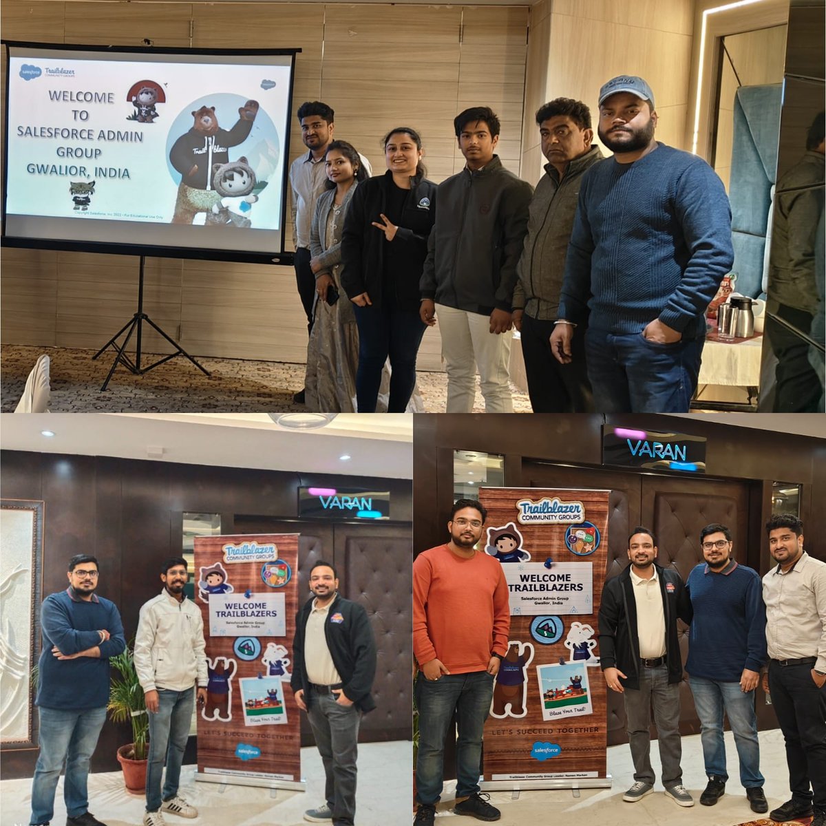SFDCGwalior's tweet image. Thank you so much #Trailblazers for being a part of our #Journey2Salesforce will look forward to having you in our next meeting as well.
#SFDCGwalior #SalesforceGwalior #TrailblazerCommunity