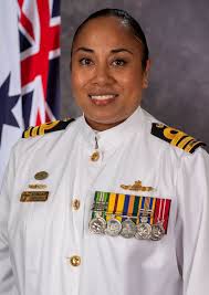 rnayacalevu's tweet photo. The first navy commanding officer of Tongan heritage Commander Rose Apikotoa takes over the command of #HMASMoreton is a herstorical moment for Australia, Tonga and the region. Congrats Commander Rose.

Source: RAN. https://t.co/iNI798YKCk