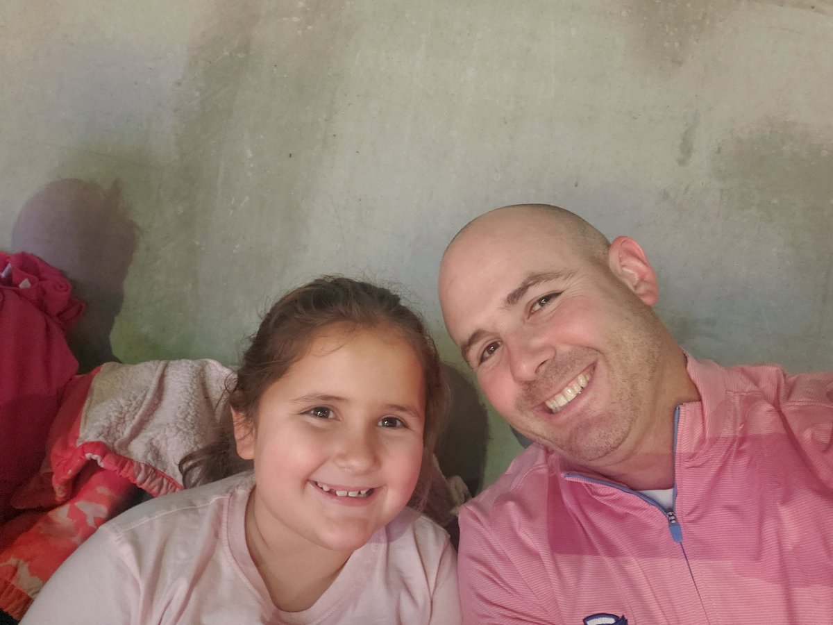 My side kick with me to stand up to cancer and root on our Jays.  Let's go jays! 

#gojays #rdj #fcancer #creighton #pinkout