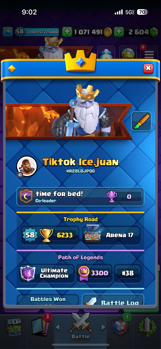3,300 medals ✅ - Any top 200 players wanna dm.
