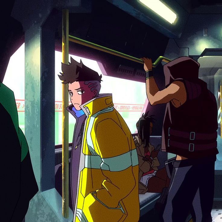 David stares at reader wondering why they are on the train with him