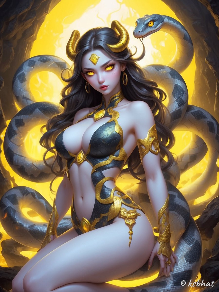 ksbhat_w3's tweet image. 2 Snake Goddesses on @exchgART 
with 2 Angel Numbers, 999 &amp;amp; 911... 

Celestial Serpent Goddess 999 is letting you know that change is coming soon... 

Dark Serpent Goddess 911 asks you to be bold and take a leap of faith...

starts at 0.33 $SOL only