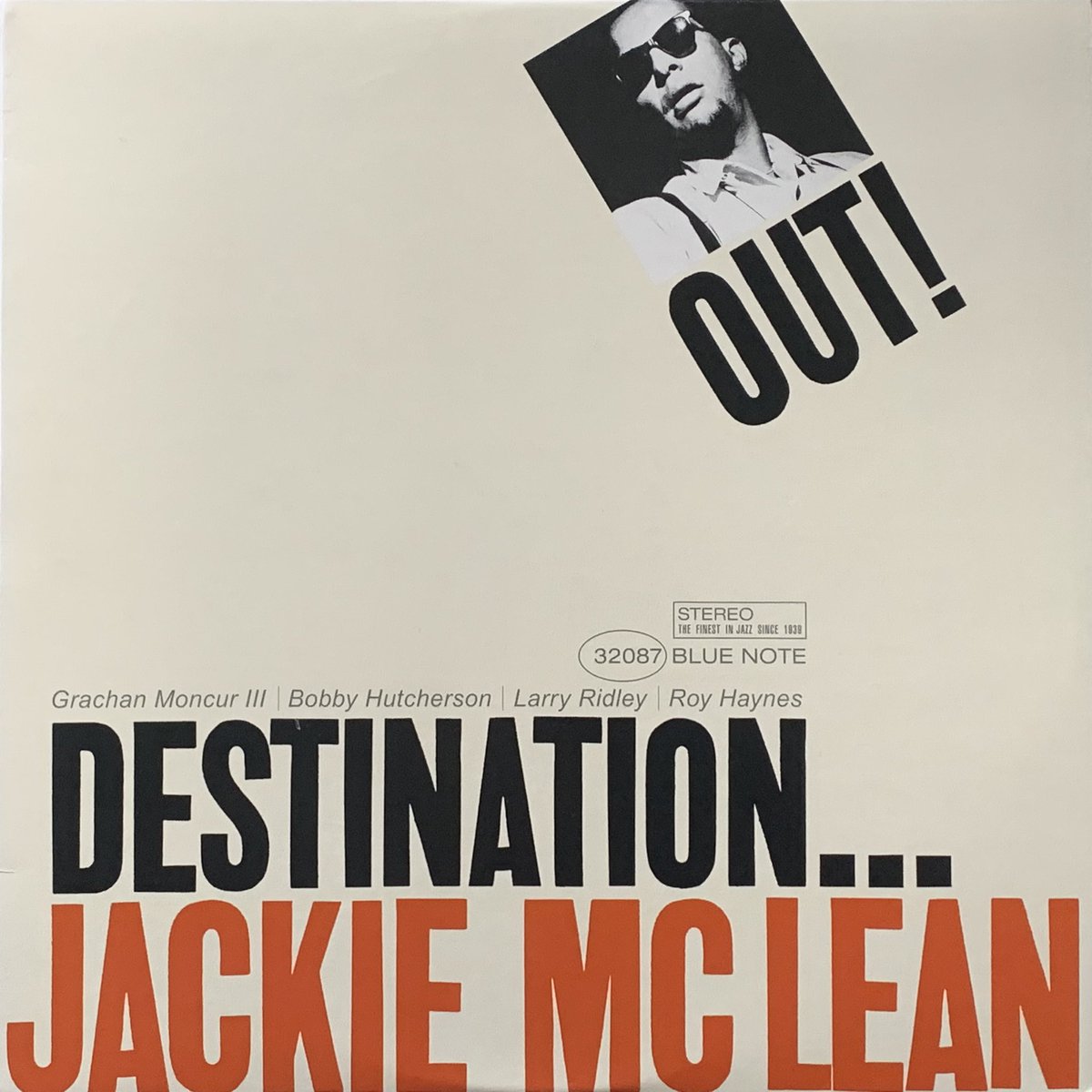 DESTINATION OUT
JACKIE McLEAN
Recorded Sept. 20, 1963