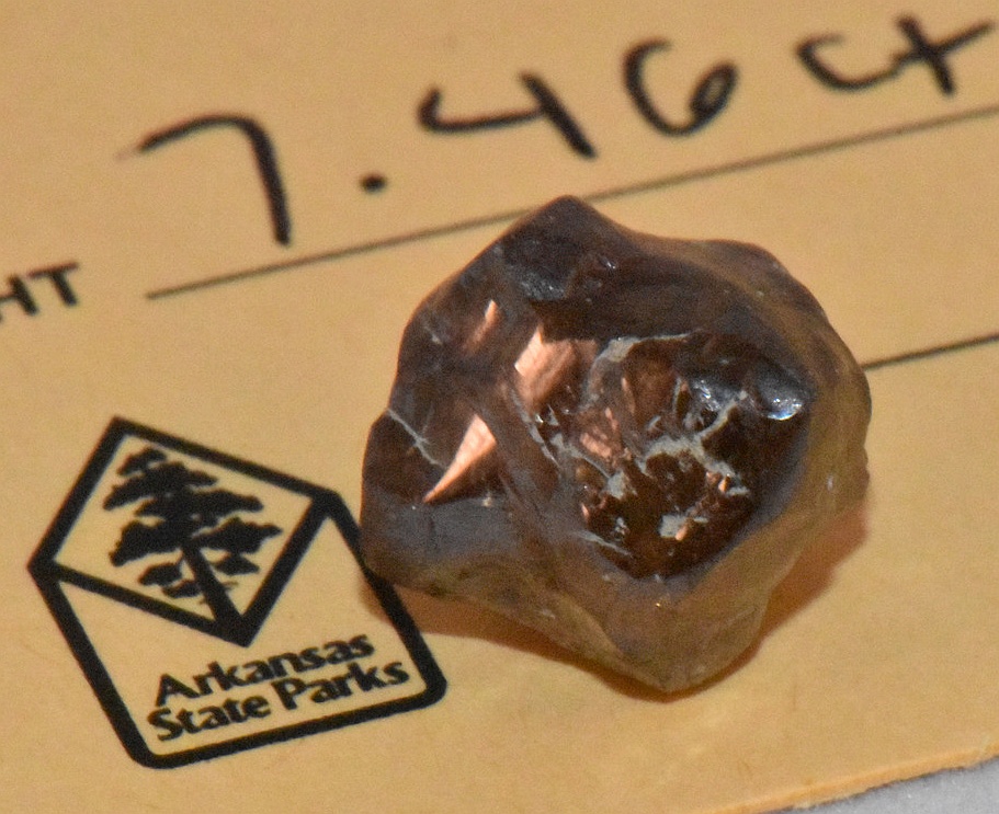 cosmos4u's tweet image. So the ill-fated #Peregrine mission payed off for someone after all - a French visitor to the #Vulcan launch later ended up by chance at the Crater of Diamonds State Park in Arkansas ... and promptly found a 7.5 carat #diamond: arkansasstateparks.com/articles/visit…