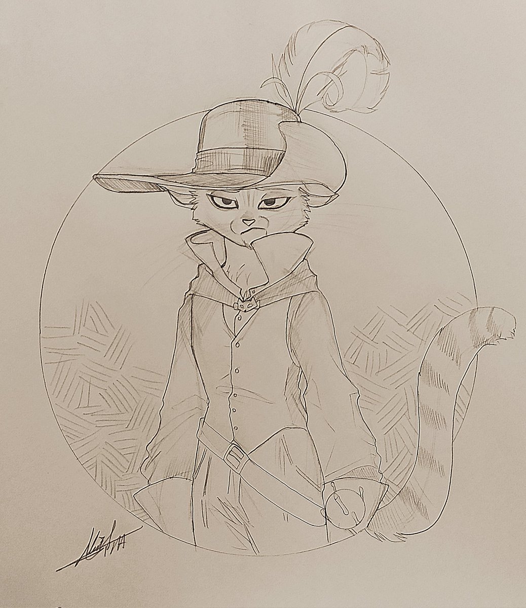 CafeAbril's tweet photo. Dibujo del gato con botas con temática de lackadaisy ✨🍂🐱🗡️
#PussInBoots2 #GatoConBotas2 #GatoConBotas #gatoconbotaselultimodeseo #LackadaisyCats #lackadaisyfanart #lackadaisy #drawing #dibujotradicional #dibujos #miestilo #lackadaisy #lackadaisycats #lackadaisy https://t.co/oeyIVkhRBd