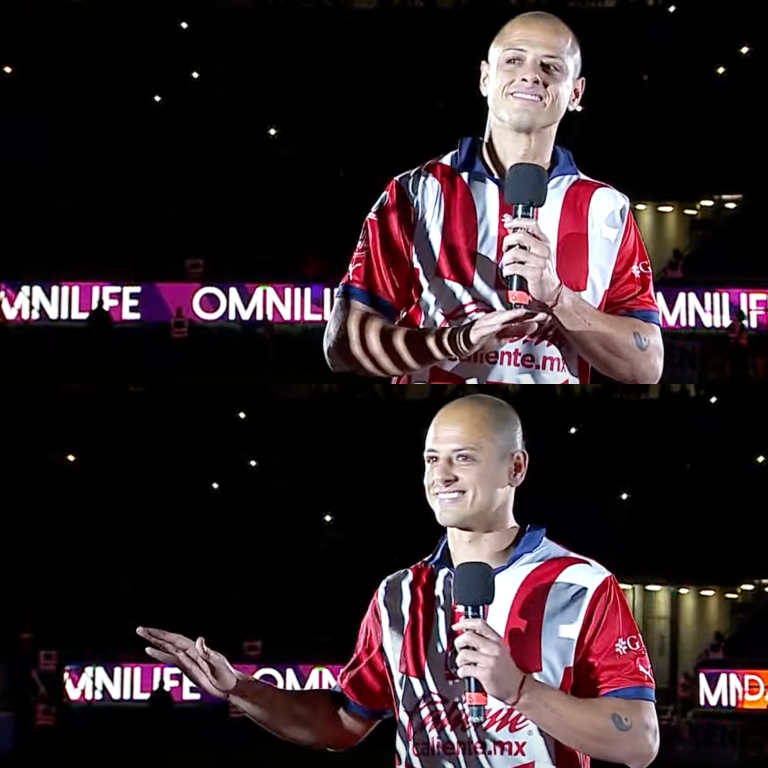 Chicharito Hernández: “Si Chivas se define en algo es VALENTÍA, porque tiene LOS HUEVOS de jugar con puros mexicanos. Y me da igual lo que otros hagan. Chivas está en otra carrera. Chivas está en la de darles oportunidad a los mexicanos”.