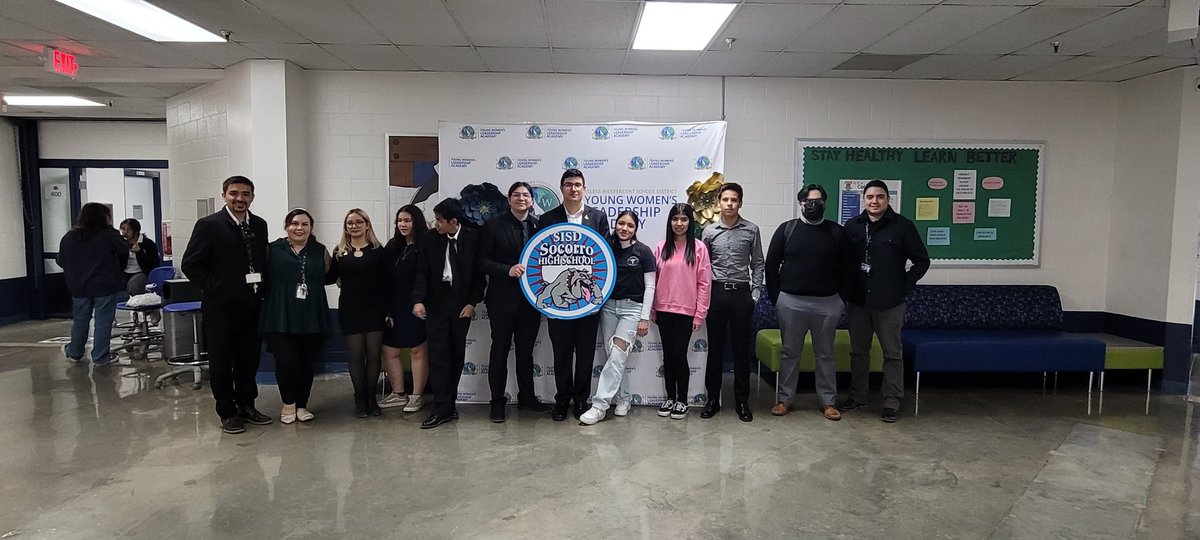 SManley_SHS's tweet photo. #AcademicDecathlon competition is finally over. Our students learned so much! And we even had former team members come and cheer for the new team members! Our kids also learned to make mistakes and turn them into positives #bulldogs @Socorro_HS1 @MSimental_SHS https://t.co/3nP0ZwpiSw