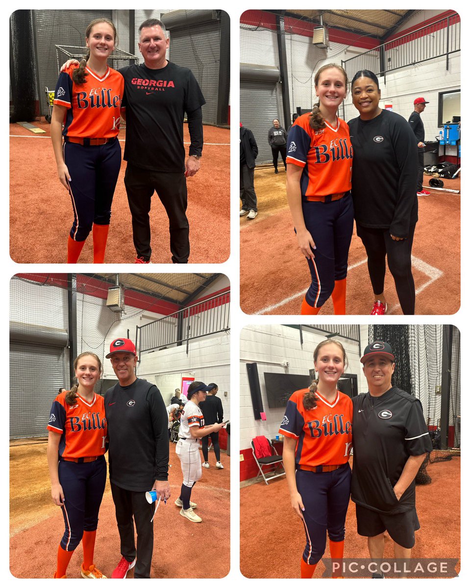 Thank you @UGASoftball for a great camp today! Thank you for all the feedback @UGACoachTony @Syd_finch @A_Freeman9 as well as Coach Brock! Can’t wait to be back in Athens! #GoDawgs @EC05Bilz @EastCobbBullets @ecb18uSchnute @MarcWeekly