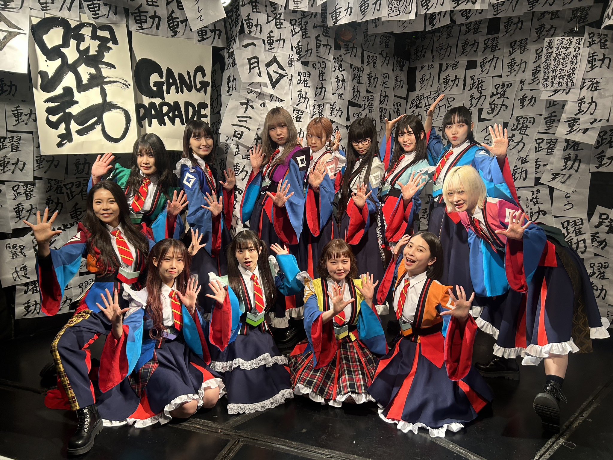 GANG PARADE ギャンパレ ナルハワールド 野音Tシャツ XL GANG PARADE