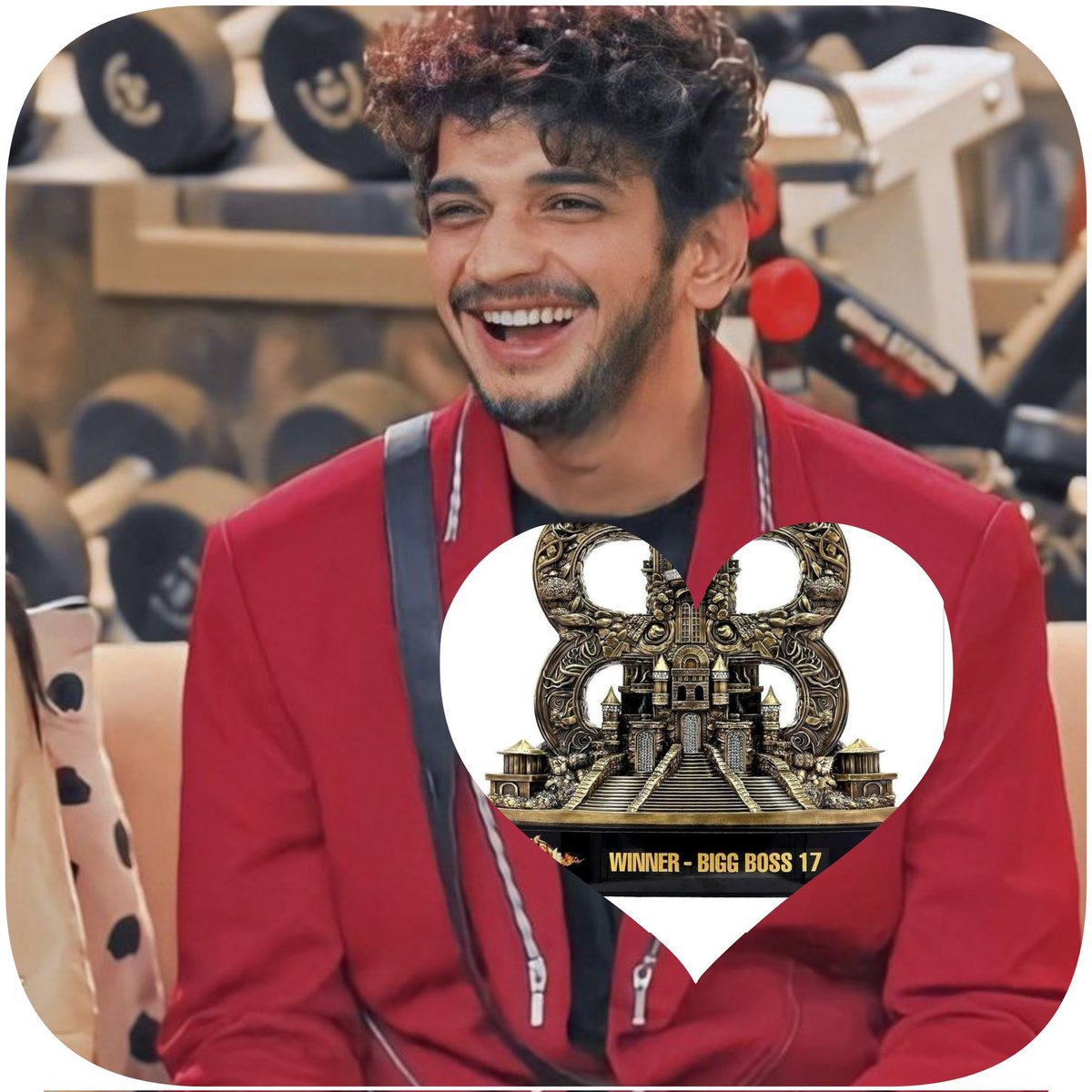 NaeemNeo's tweet photo. "Kuch raasta likh dega 
Kuch mai likh dunga
Tum likhte jao mushkil 
Mai manzil likh dunga "

HAPPY B'DAY WINNER MUNAWAR

👍🏆❤️✌️
#MunawarFaruqui #MKJW #BiggBoss17 #BiggBoss17GrandFinale #SalmanKhan #ShahRukhKhan𓀠 #SRKians #JioCinema #Colors https://t.co/7x0c5do0yK