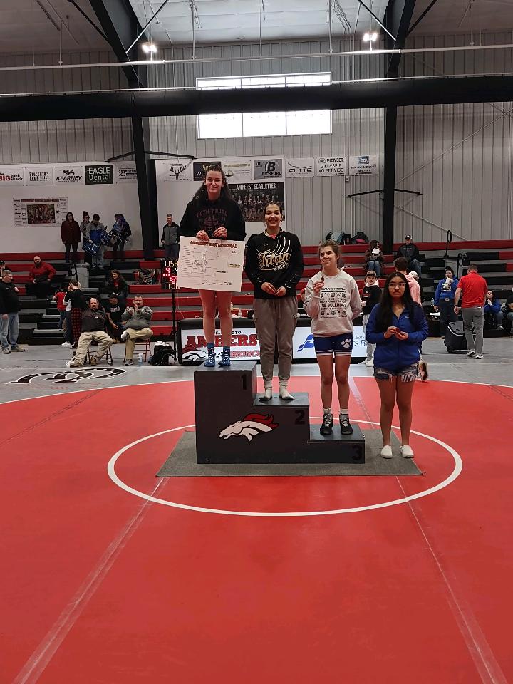 Swede wrestlers have had a good couple of days. Friday, the boys earned 3rd place the McCook duals with Carter K, Lucas, Kade and Cole going 4-1 or better.
On Saturday, Abby and Emma wrestled at Amherst, and both won gold medals finishing 6th out of 26 teams.