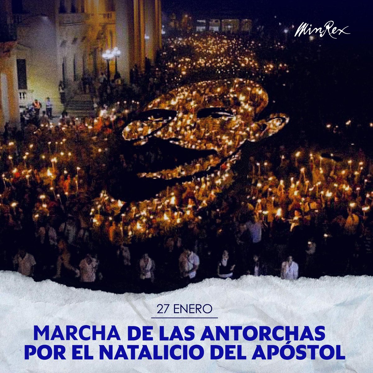 Todos los Cubanos sentimos orgullo al ver tantas antorchas juntas, más que una marcha, es un digno reconocimiento al maestro, nuestro siempre José Martí..
#MartíPorSiempre
#GraciasMaestro
#CubaSalvaVidas 
#BrigadaMédicaCubana