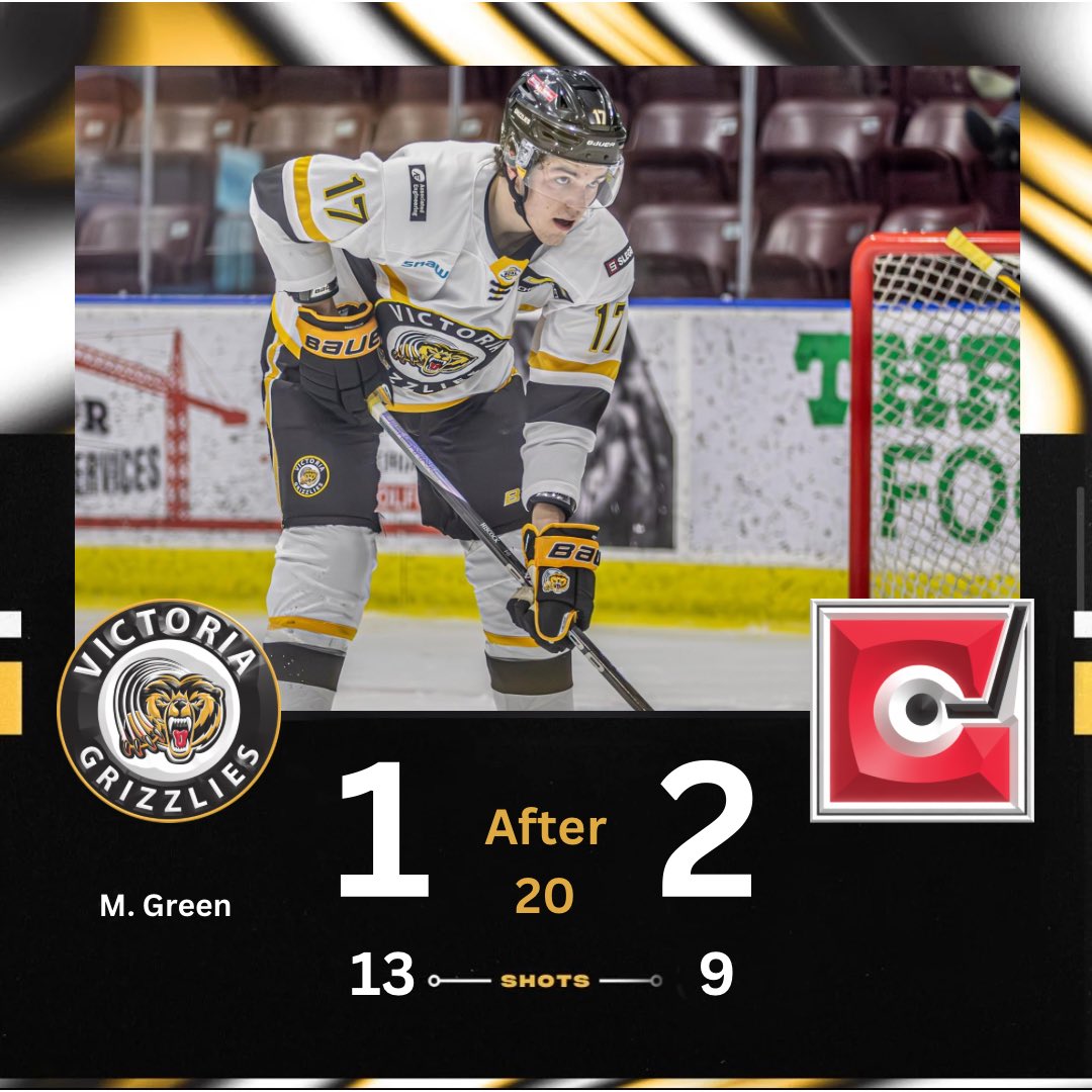 BCHLGrizzlies's tweet image. Work to be done 😓

#first20