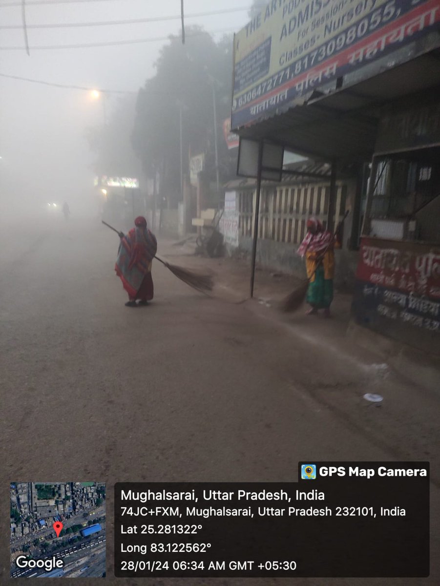npppddun's tweet photo. ULB Code - 801227
नगर पालिका परिषद पंडित दीनदयाल उपाध्याय नगर चंदौली।
दैनिक सफाई अभियान......
@NagarVikasUP
#roadsweeping #roadcleaning #swachhsurvekshan2024pddun
#स्वच्छभारतअभियान #swachhsurvekshanpddun https://t.co/zFWqogk2sy