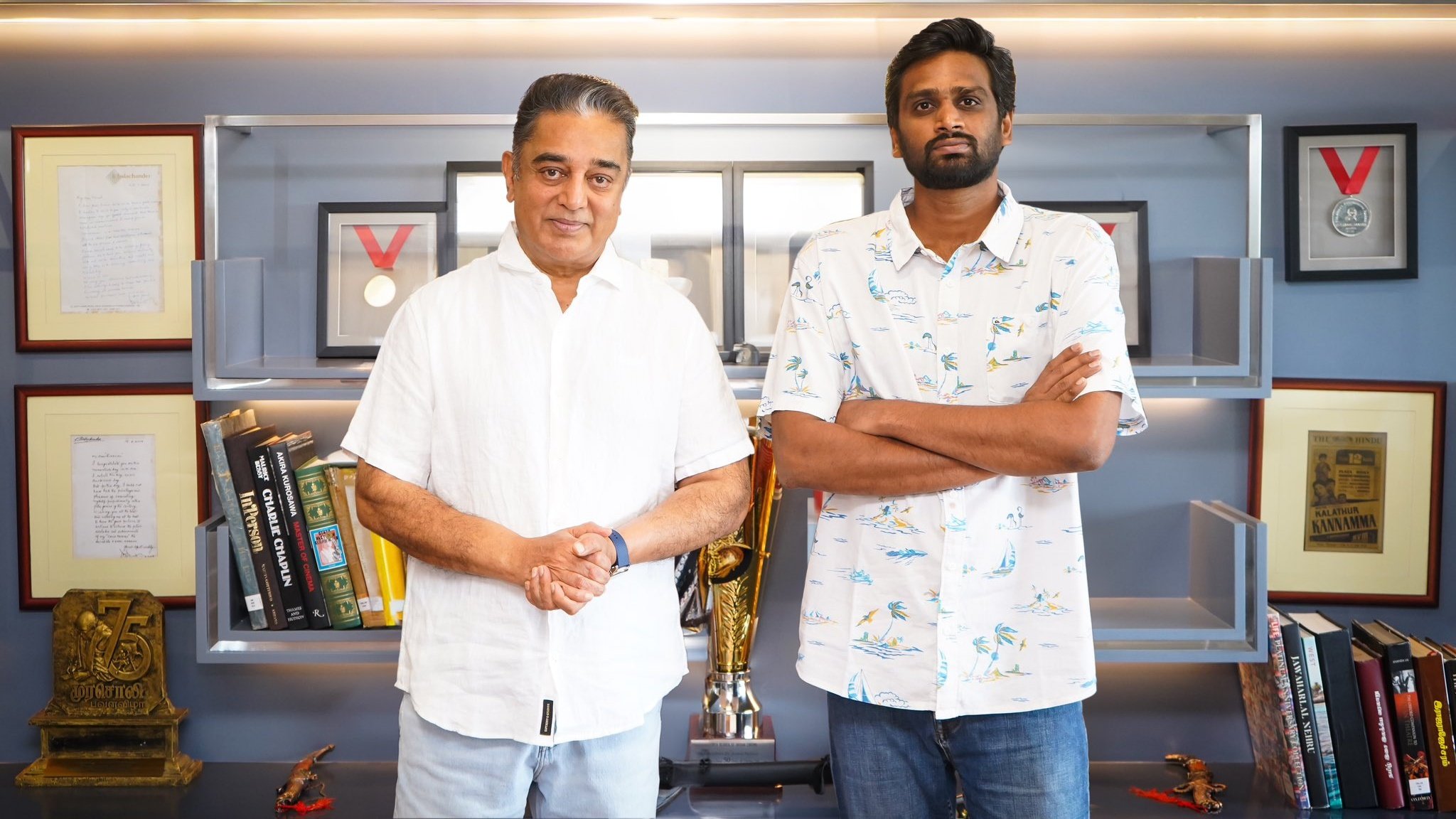 George 🍿🎥 on X: #KamalHaasan's Film With Director #HVinoth is dropped.  The actor is said to be unhappy with the film's development.  t.co6NzWE8vz9z  X