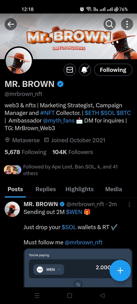 dzgsuperfast's tweet photo. @mrbrown_nft https://t.co/lFmfDhYk6P