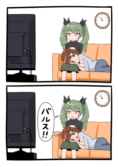 #ガルパン
#garupan
#新作カットが来たので応援でタイチョー絵晒す 
