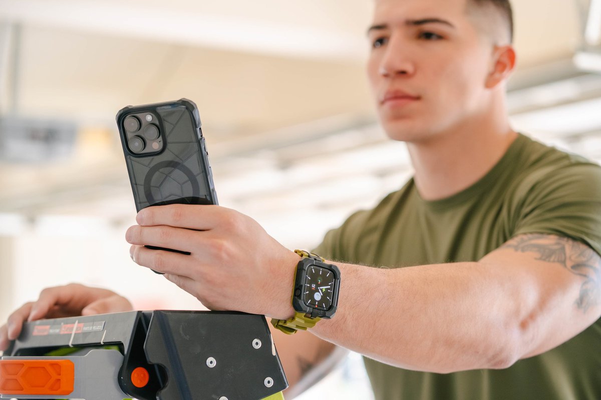 Step into the world of tactical tech with @ElementCASE's Special Ops Collection. Transform your iPhone and @Apple Watch with robust style and unmatched protection. Designed for those who embrace challenges, the Special Ops case and watch band are your armor in the urban jungle.