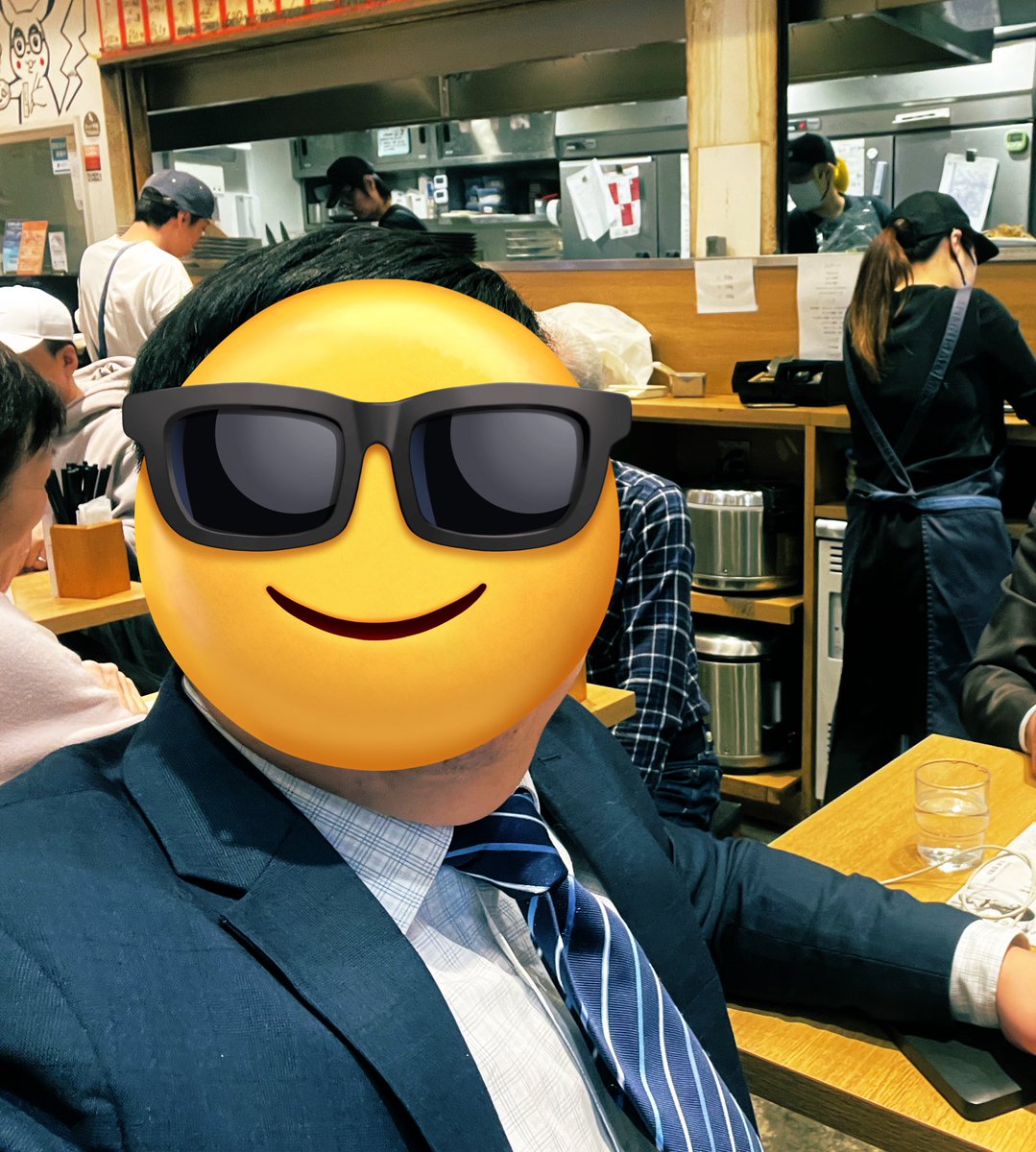 非常美味的大阪燒料理，跟著我胖胖大叔一同用餐的人，通常也會跟著變胖。