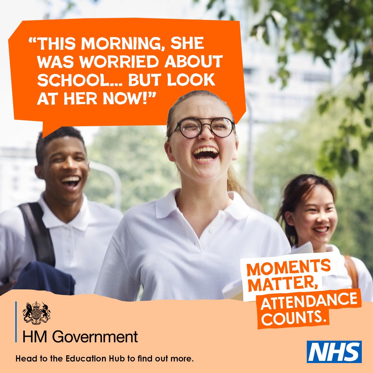 Moments matter, attendance counts.
If your child is finding it difficult to attend school every day, then please do contact school in the first instance to talk to someone about your concerns.