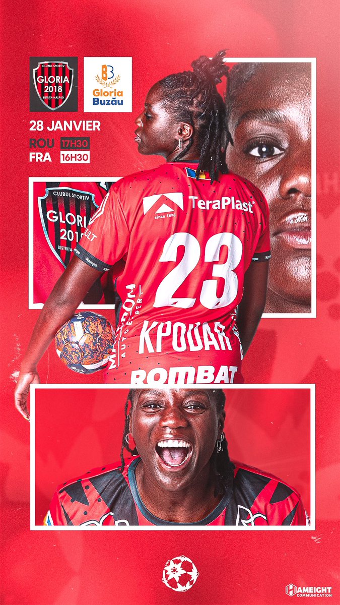 🔥GAMEDAY🔥

🏆 Liga Florilor
🏠 🆚 Buzau
⌚️ 16h30 🇫🇷 - 17h30 🇷🇴

Handbal • CS Gloria 2018 Bistrița-Năsăud 🔴⚫️