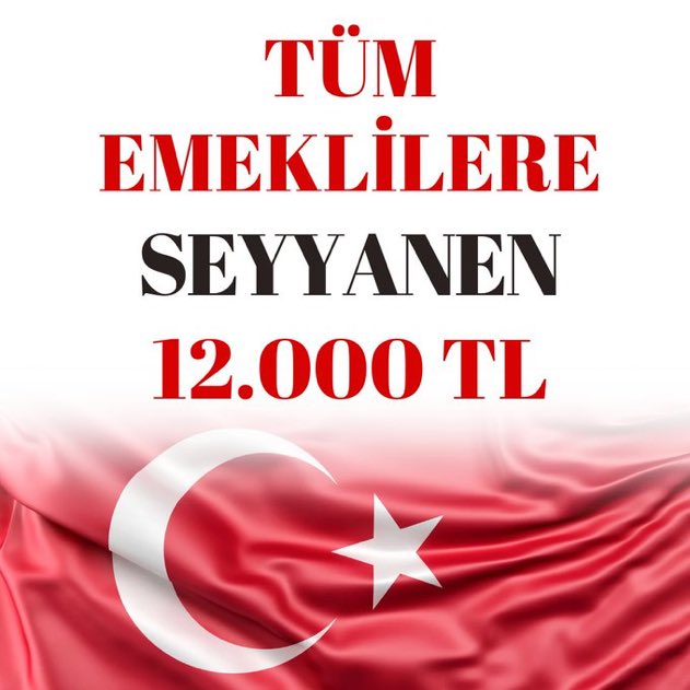 ttlsmblnt's tweet photo. Emeklilerin tek isteği 

#TümEmeklilere12binSeyyanen https://t.co/b9XYPDczEq