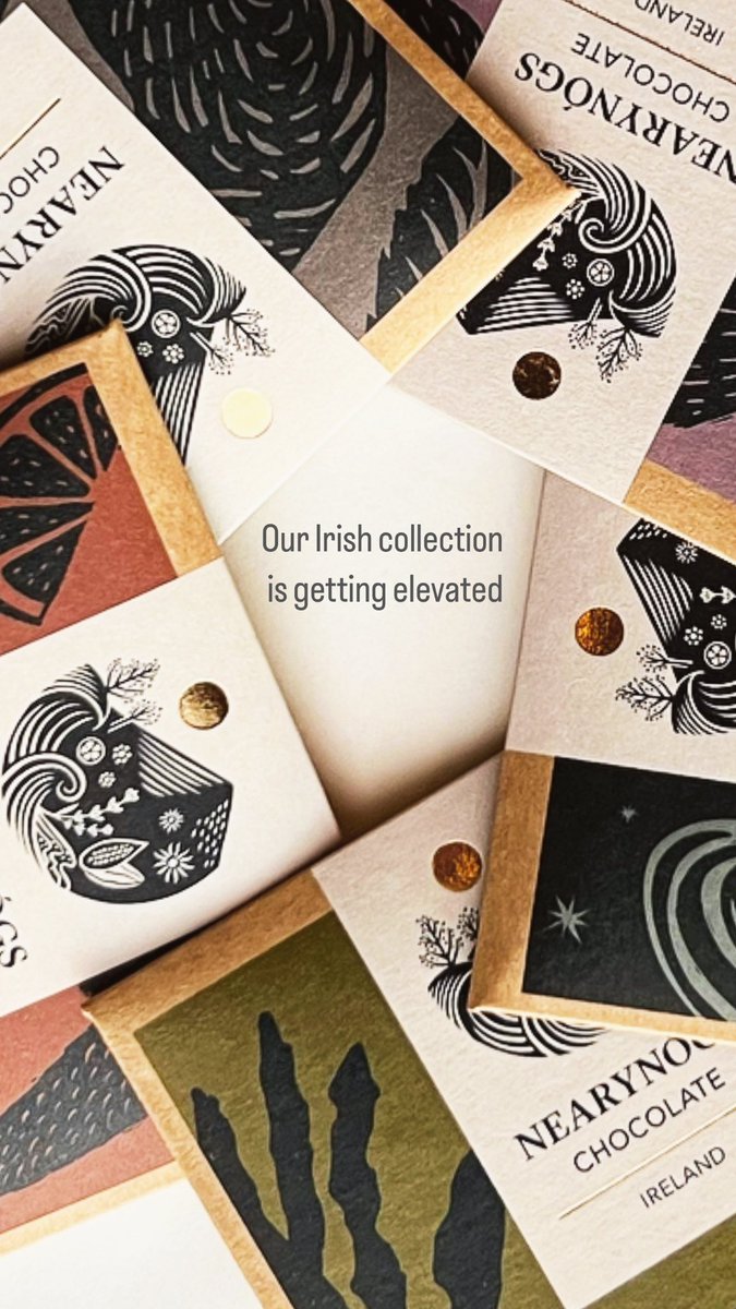 Our Irish craft #chocolate collection in our #beantobar #craftchocolate range…just got better