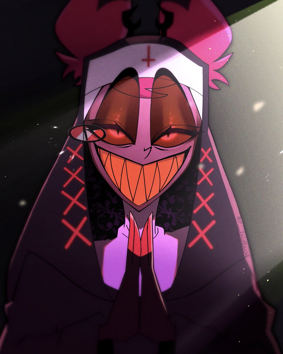 P__Iaidback's tweet photo. Who's been faithful as a nun? :)
#HazbinHotel #HazbinHotelFanart https://t.co/ROOEt4XhKb