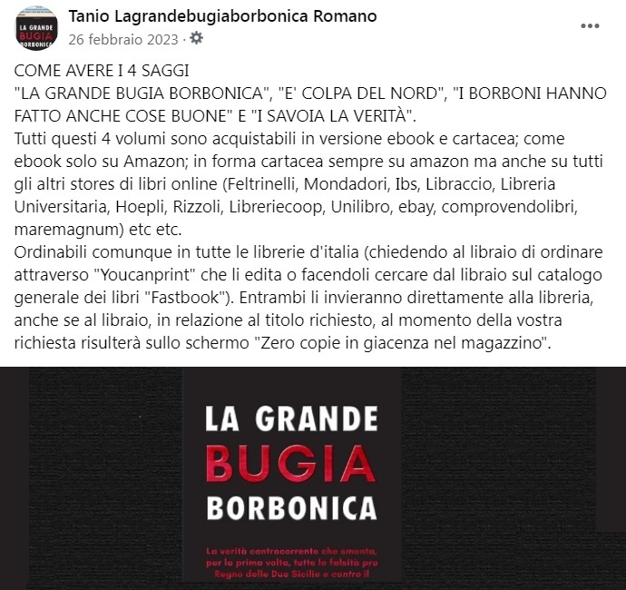 La grande bugia borbonica tweet media
