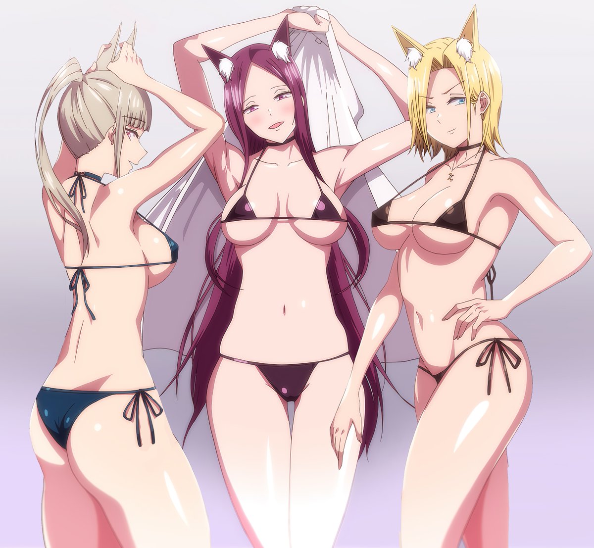 EroEroNews_'s tweet photo. Ruri, Yukina y Reina~

Anime: Imaizumin-chi wa Douyara Gal no Tamariba ni Natteru Rashii https://t.co/gEgo0yc0em