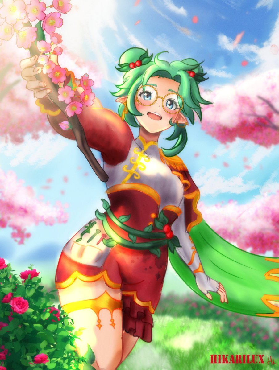 BucciJojo's tweet photo. @NgocLeche #Equingoc
Snow is melting and she holds a flourishing branch as a sign of the beginning of spring.
Hope you'll like my entry π https://t.co/dJMsA4gkXc