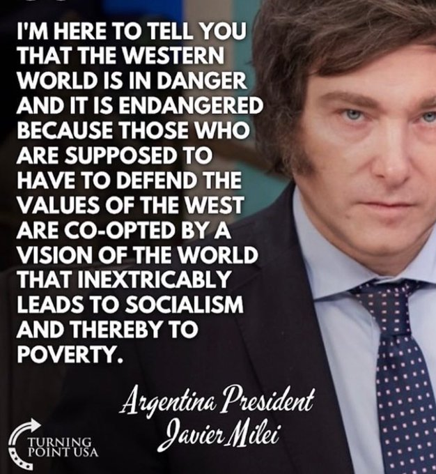 Javier Milei
President of Argentina
🔥🔥🔥