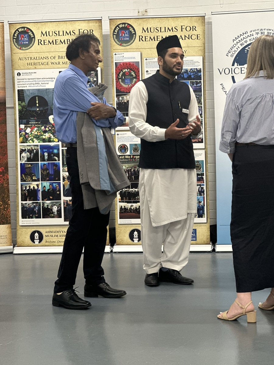 MKABrisbane's tweet photo. By the grace of Allah, Majlis Brisbane hosted a special Australia Day ceremony, welcoming guests with warmth. The event aimed to introduce everyone to the teachings of Islam Ahmadiyyat, emphasising peace and understanding. https://t.co/MV6gJn6p3g