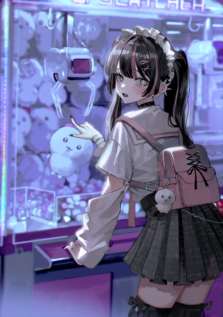 「今回も #pixivision に掲載して頂きました「思い出の拠点。ゲームセンタ」|✣ 𝐌𝐀𝐑𝐈𝐀 𝐑𝐎𝐒𝐄 ✣のイラスト