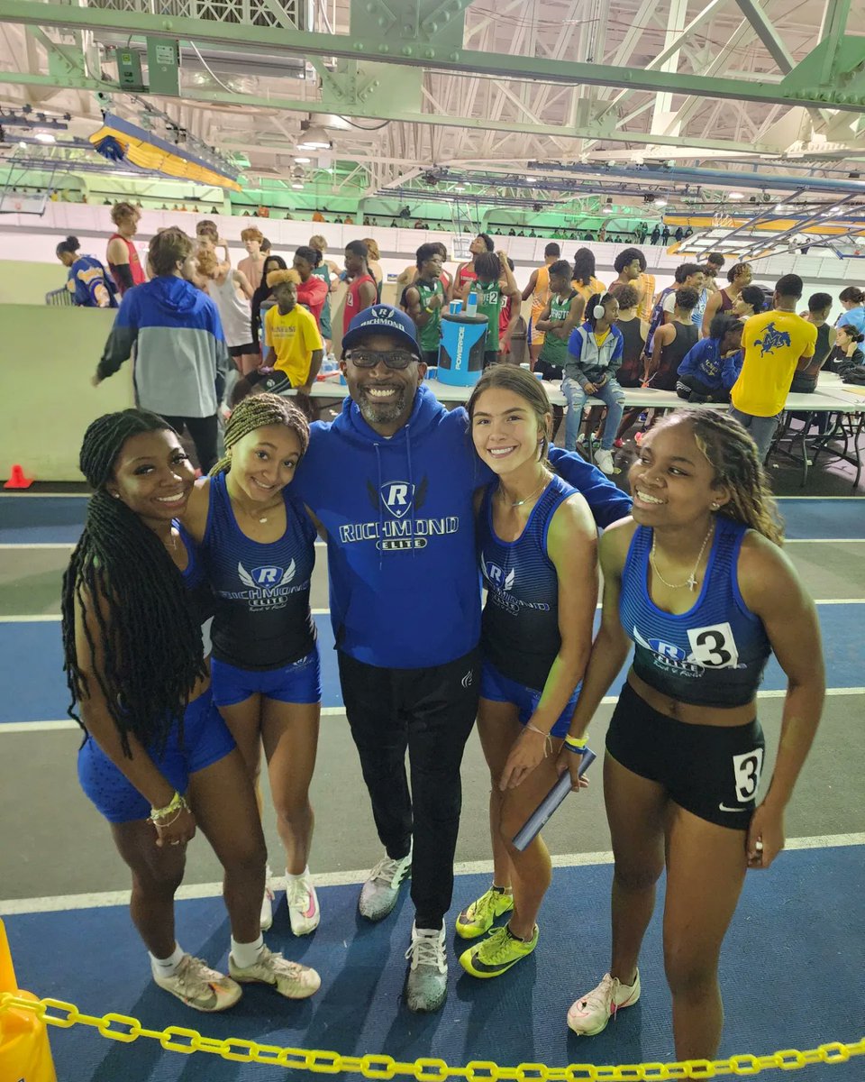 Today was our last indoor track meet for this season. Our athletes did very well. I am pleased and excited for their progress. The outdoor season is going to be exciting. #ProudCoach #RichmondElite #WeComin #HardWorkPaysOff #trackandfield #tracklife #trackfamily #aautrackandfield