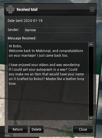 mabibobo's tweet photo. This made my day!😆❤️ Sorry to anyone's messages I miss in game, I sometimes can be AFK or completely oblivious.  Thank you everyone for being so kind, see you guys on ch5! https://t.co/iT3hEwU5Re