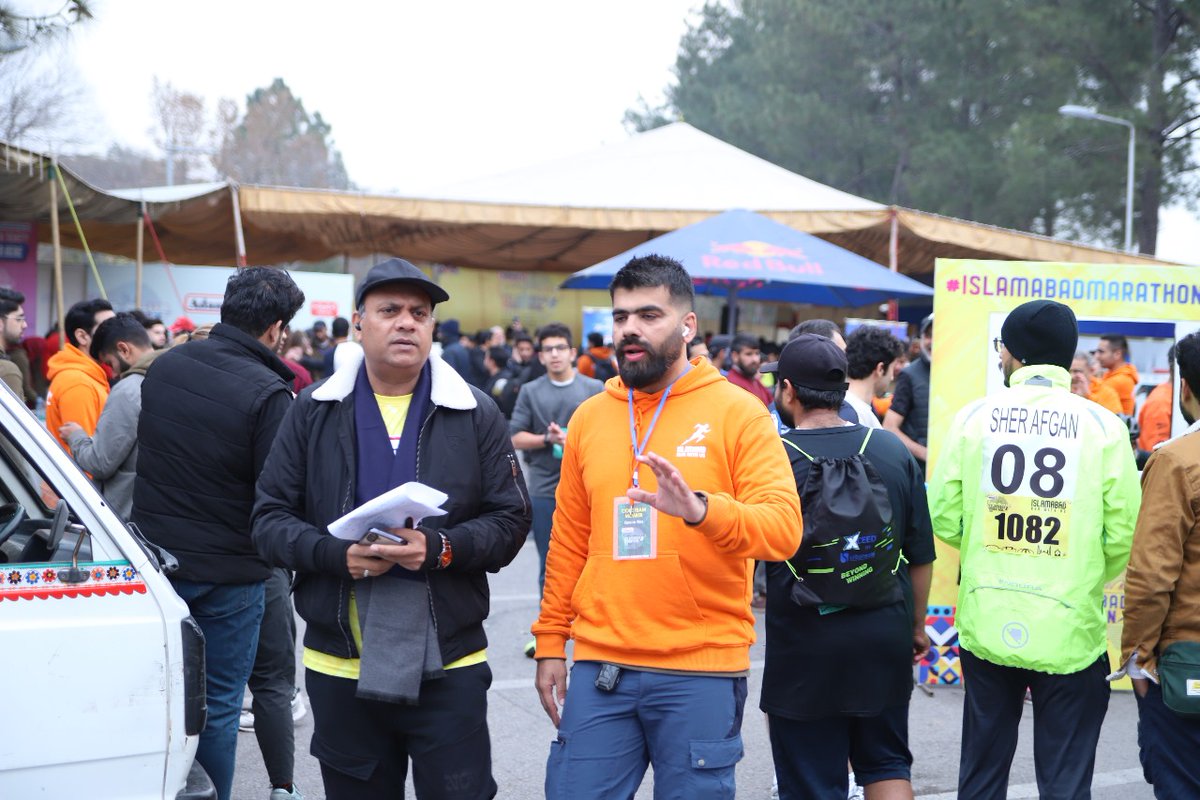 isbmarathon's tweet photo. Exciting Scenes from #IslamabadMarathon2024 

People from all across Pakistan have joined us today! 

🏃🏽‍♂️🏃🏽���♀️🎊🎊🏅🏅

#Running #IslamabadMarathon https://t.co/gqwqkU3e7z