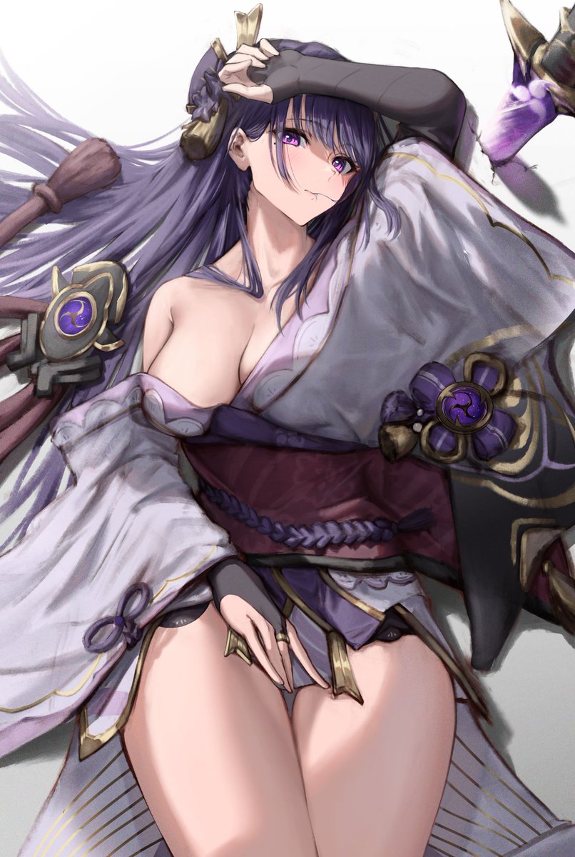 DailyGenshinArt's tweet photo. Ei from Genshin Impact. https://t.co/lxWW8xcUJV