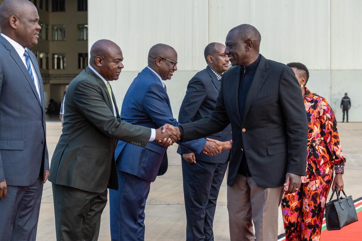 President Ruto departs to Rome for the Italy-Africa Summit