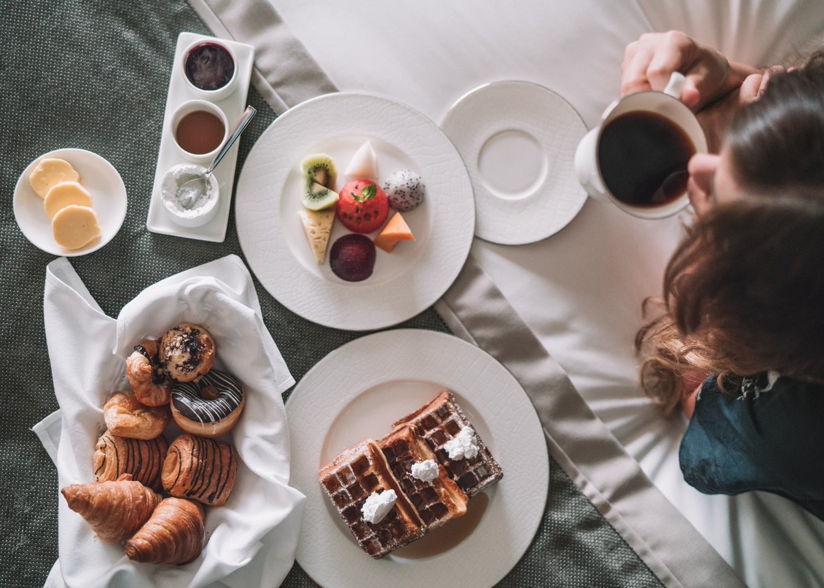 Sundays are made for slow sips and breakfast in bed. Embracing the cozy vibes and indulging in the simple joys.