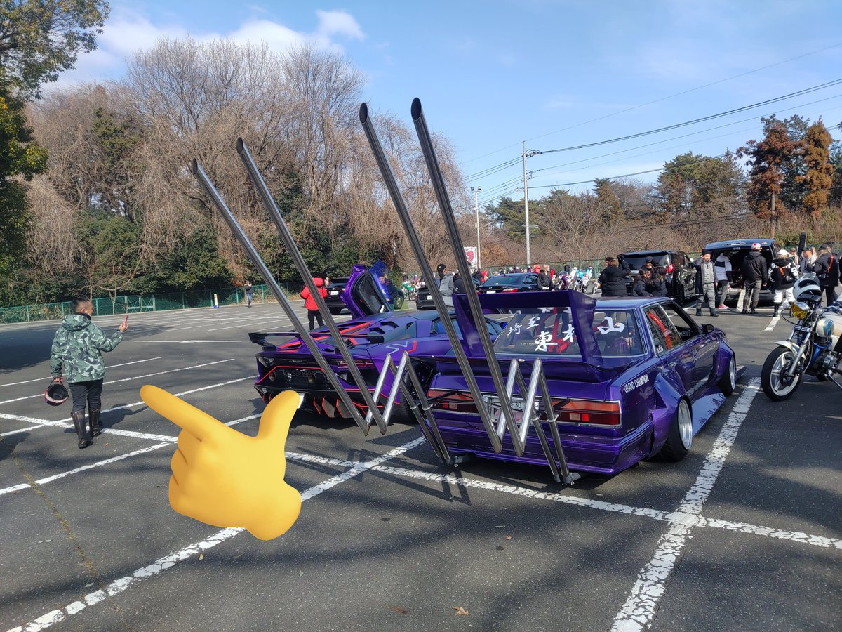 itabashikojima's tweet photo. 今日は埼玉北部連盟ワンスタイル社長のバースデーツーリングに参加させて頂きました🐱

GSで行きたかったけどキック重くてエンジンかけられなかったのでバブで参加😂

最近バブ率高め😁

そして足痛い😭

#骨折レーシング
#サイボク https://t.co/0FwOwtLf0M