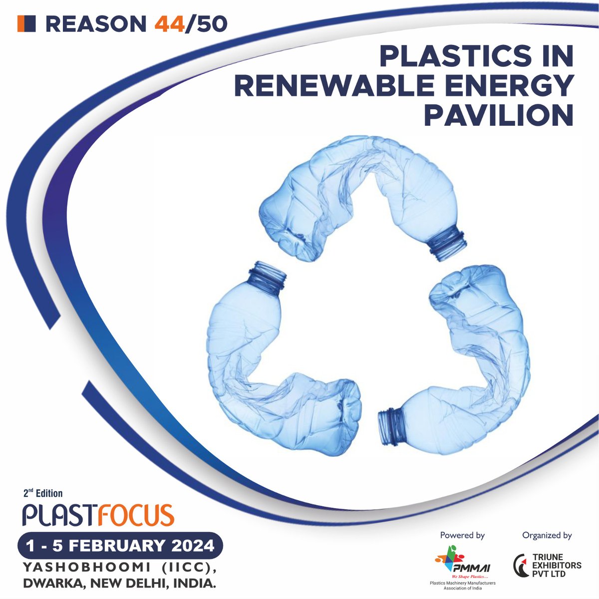 plastfocus's tweet photo. Power up your knowledge at the Plastics in Renewable Energy Pavilion in #PlastFocus. Discover the role of plastics in sustainable energy. 
Visitor Registration: https://t.co/EJbGwzxkp7 https://t.co/DAT4mBF266