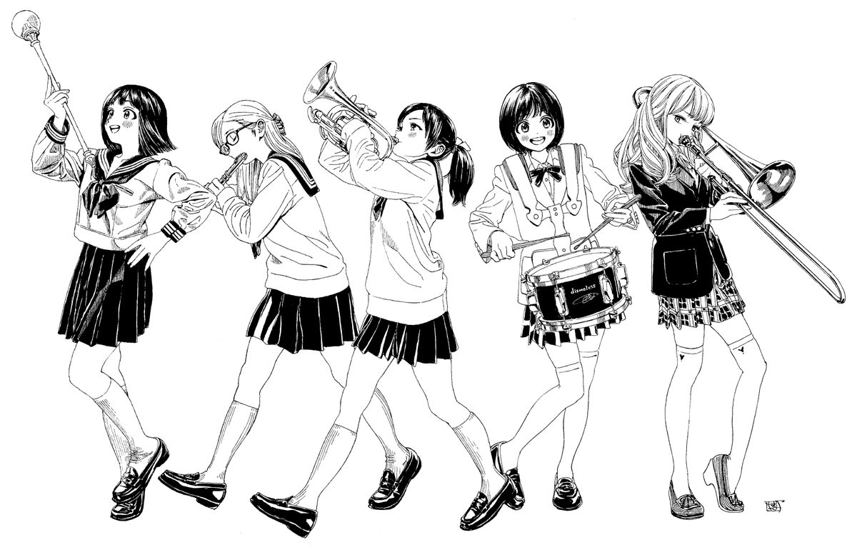 siiteiebahiro's tweet photo. 制服女楽隊 https://t.co/W1MfcGZpa7