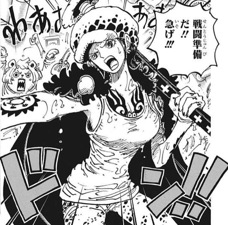 アニメ「ワンピース」ついにトラファルガー・ローの一味が黒ひげ海賊団