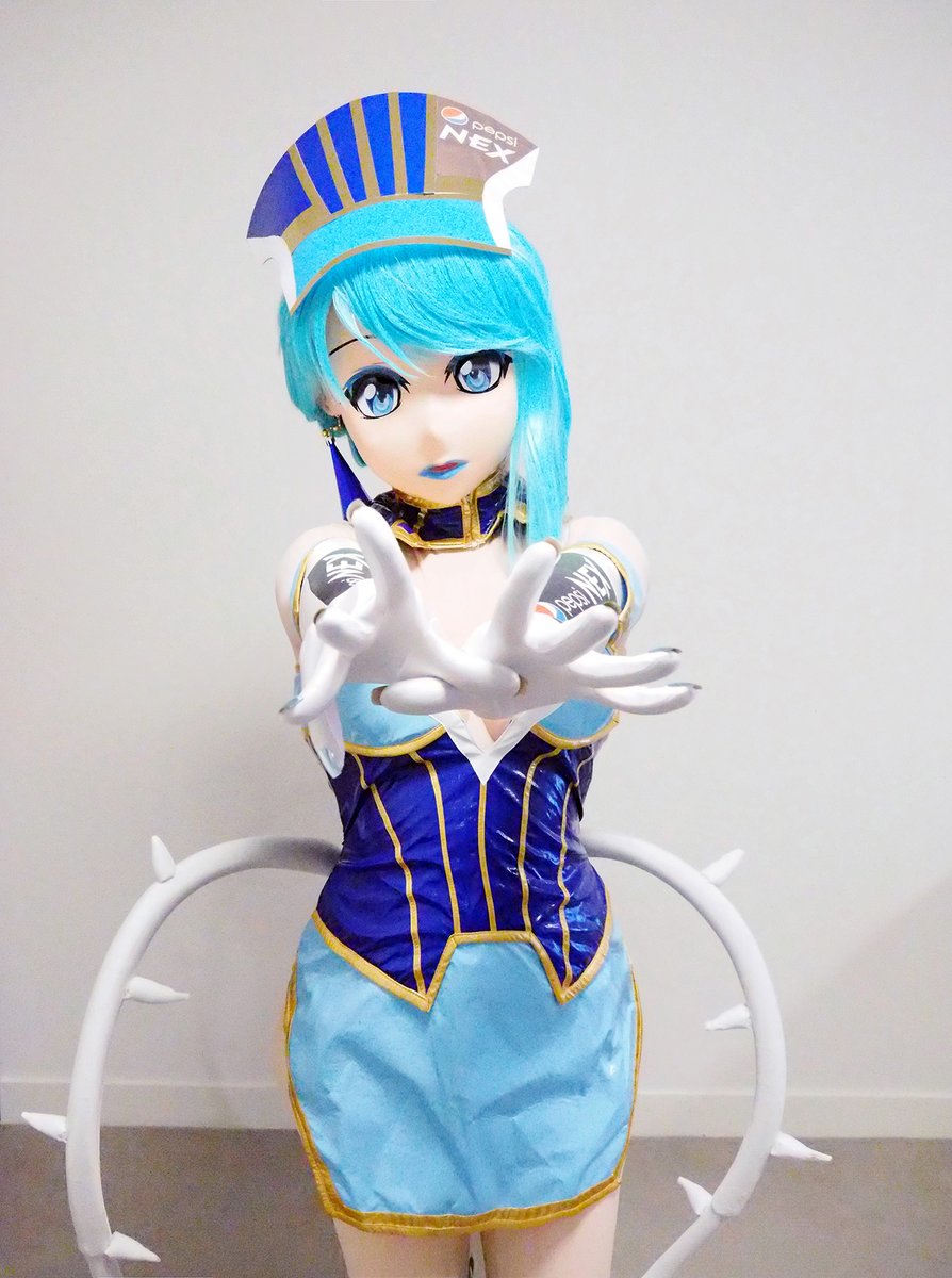 wyukig's tweet photo. WK16041-Yiho as Blue Rose from Tiger and Bunny
Carrying on the one character a day post, coming up to 2016 and 41st character. Most of 2015 and 2016 ive been mainly using Ahri and Asuna, so not much new chars happening there~
I really like Blue Rose, there will be a remake of her using the newer masks later on.
#KigCount