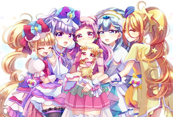 プリキュア最終回イラストシリーズ
こう見るとちゃんと画力が成長しているようで安心した 