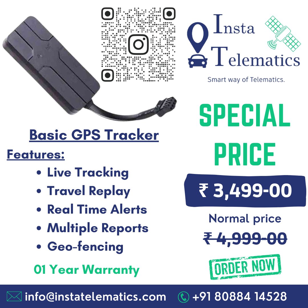 #gps #gpstracking #gpstracker #gpstrackingdevice #iot #iotsolution #telematics #vehicle #vehiclesafety #vehicletracking #vehicletrackingdevice #vehicletracker #location #locationtracker #telematicssolution @InstaTelematics #India