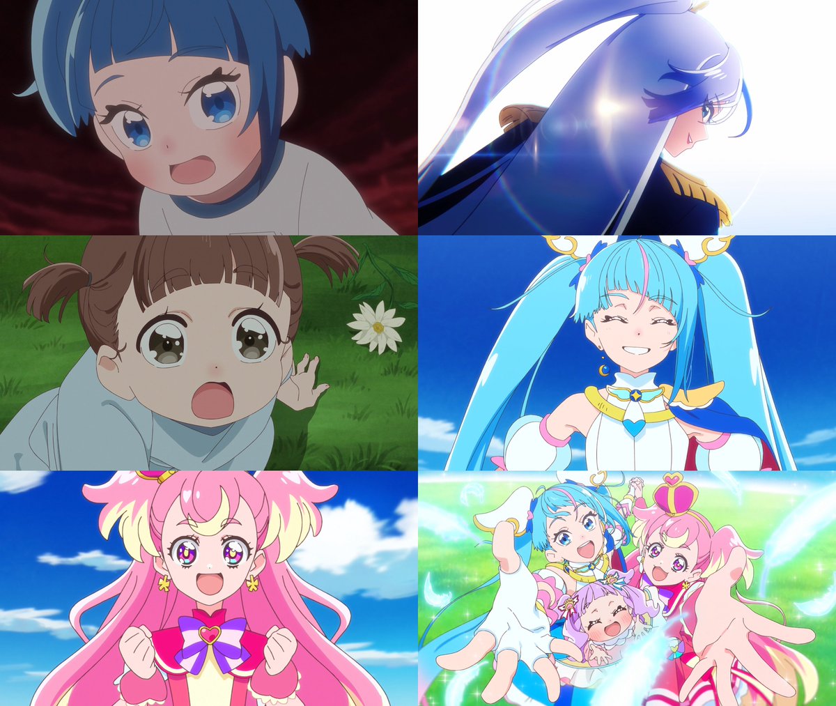 受け継がれるヒーロー シャララ隊長 キュアスカイ 少女（長縄まりあ