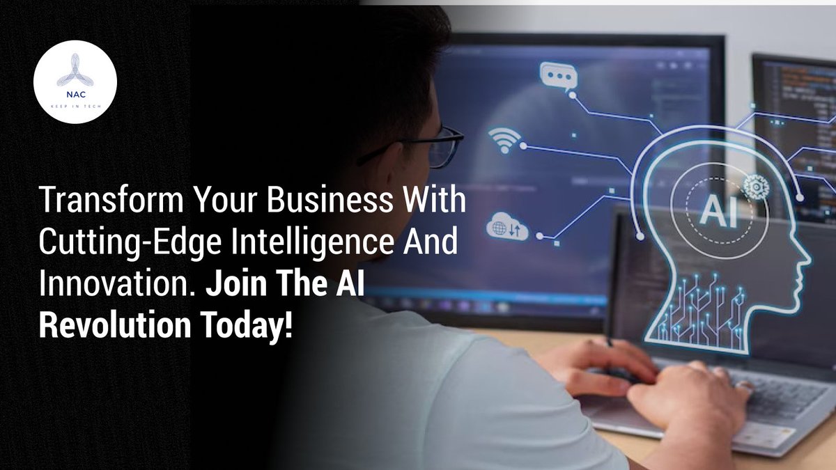 nactechsolution's tweet image. Transform your business with cutting-edge intelligence and innovation. Join the AI revolution today! bit.ly/46AMAzX
#RoyalRumble📷 $GME $PRINT #Toonami #SaudiArabia #AIdeve #chatgpt #artificialintelligence #aidevelopment #machinelearning #deeplearning #nactechsolution