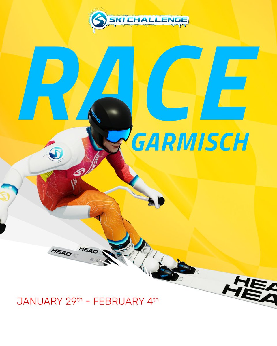 Race the World: Garmisch-Partenkirchen Edition! 🇩🇪🎮

🗓️ WHEN: JAN 29th - FEB 4th

⛷️ TRACK: GARMISCH-PARTENKIRCHEN

👉 Restrictions apply, see: 🔗 ski-challenge.com/terms-conditio…

#SkiChallenge #GarmischPartenkirchen #SkiWorldCup #Kandahar #MobileGames
